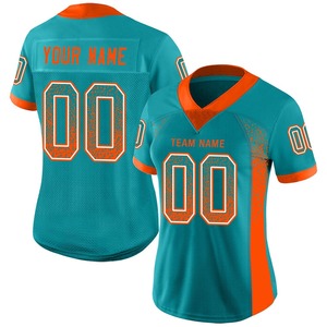 Wholesale Custom Sublimated American Football Uniform Heavy Duty Practice Jersey <b>Padded</b> Mesh Tackle <b>Pants</b> Blank Sportswear Set - Product Image 3