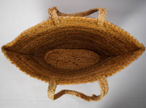 Bolso Tote de Yute Trenzado Estilo Boho de Diseño de Tendencia 2026, Mini Bolso de Mensajero Ecológico Hecho a Mano para Mujer, Bolso de Compras Abierto de Moda - Product Image 5