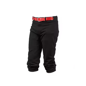 Pantalon de Baseball à fines rayures hommes Baseball pantalons courts jeunesse adulte Baseball Softball pantalon avec passepoil - Product Image 1
