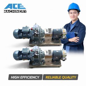 Horizontal Rotary Rotor Lobe Pump for Food Chocolate Cream Honey Transfer High Viscosity Liquid Transport Pump - Product Image 1