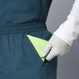 Tenues de travail de sécurité en coton/polyester, ensembles de blouses tricotées, haute qualité, couleur personnalisée, service OEM, fourniture d'usine, uniforme pour hôpital - Product Image 6