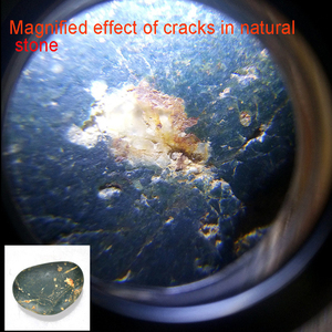 Bốn nguồn ánh sáng 10x magnify Glass với UV và LED Jeweller công cụ USB sạc có thể gập lại đồ trang sức chuyên nghiệp đá quý Loupe - Product Image 4