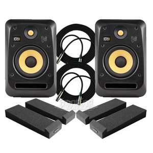 Altavoz de Alta Calidad CEO Best, KRK V8 Serie 4, Monitor de Referencia de Estudio de 2 Vías, Subwoofer Negro - Product Image 3