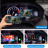 Kit de Interfaz de Módulo Decodificador Inalámbrico CarPlay y Android Auto para Actualización de Huracan MMI3G, para Lamborghini 2012-2018
