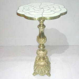 Marble top <b>table</b> <b>gold</b> metal base marble <b>side</b> <b>table</b> contemporary marble furniture home decor designer marble <b>table</b> Use in indoor - Product Image 6