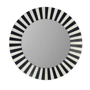 Miroir mosaïque argent, miroir mosaïque rond - Product Image 1