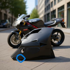 ชุดแฟริ่งมอเตอร์ไซค์คาร์บอน Ducati 996 R 748 R 748 RS 996 RS ปี 1999-2001 ใหม่ CD 48030621C - Product Image 3