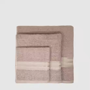 Serviette de bain à séchage rapide de bonne qualité pour hommes serviette de bain écologique 4pc 100% coton serviette de bain de couleur grise pour hommes - Product Image 5