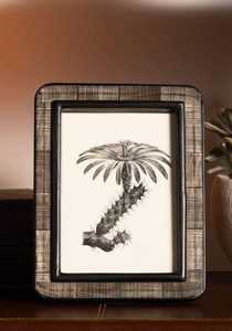 Sofisticado marco de fotos de cuerno natural hecho a mano con cuentas de latón de metal de primera calidad logotipo personalizado pulido a mano elegante incrustaciones de chipset - Product Image 3