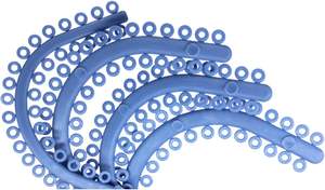 Separadores Ortodónticos Elásticos, Anillos de Goma, Herramientas Dentales, Suministro al por Mayor, Paquete de 500 Piezas - Product Image 2