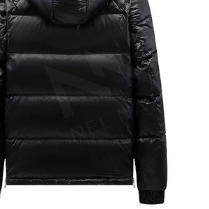 Vente en gros Hiver Saison Plaine Chaud Doudounes Hommes 2025 Dernière Mode Casual Slim Fit Couleur Personnalisée Doudoune Veste - Product Image 6