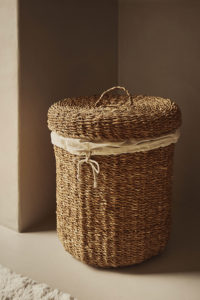 Eco-friendly <b>Hyacinth</b> Water Storage <b>Basket</b> for Home Laundry & Bedroom Decor Made in Vietnam/ Sisu - Product Image 3