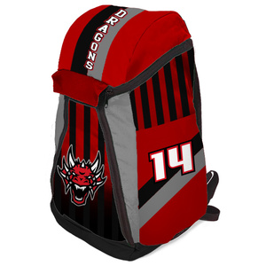 Mochila de baloncesto con logotipo personalizado, bolsa de gimnasio deportiva para hombre, bolsa de fútbol para jóvenes, mochila de gran capacidad - Product Image 3