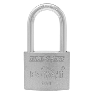 Lucchetto di Sicurezza in Ferro con Chiave e Gancio Lungo 50mm per Maggiore Sicurezza - Product Image 3