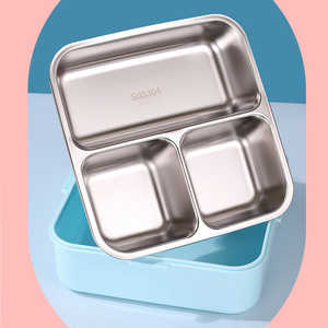 Lonchera Japonesa con Forma de Oso de Carnaval, Contenedor de Acero Inoxidable para Almuerzo, Compartimento Único, Tapa de Plástico Libre de BPA, Baja Preservación - Product Image 6