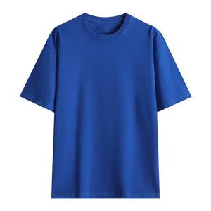 T-shirt unisexe en coton 260g, prix d'usine du Bangladesh, Chine, épaules tombantes, manches courtes, coupe ample, personnalisable - Product Image 5