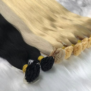 Cheveux humains vierges vietnamiens de haute qualité, donneur unique, extensions en vrac, qualité supérieure, naturellement lisses, kératine, 100g, toutes les couleurs - Product Image 1