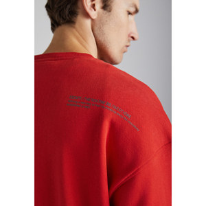Sudadera GRIMELANGE Santiagos para Hombre con Bolsillo Canguro, Detalle de Cierre y Letras Impresas en la Espalda - Product Image 3