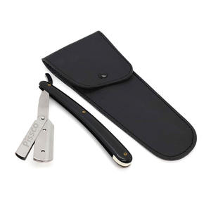 Navaja de Afeitar Personalizada con Logotipo, Navaja de Afeitar Recta de Acero Inoxidable, Navaja de Afeitar Plegable con Filo Recto para Barbería - Product Image 1