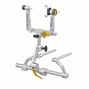 Sistema de Reposacabezas Quirúrgico de Tamaño Ajustable con Base de Abrazadera Craneal de Acero Inoxidable para Instrumentos Quirúrgicos - Product Image 1