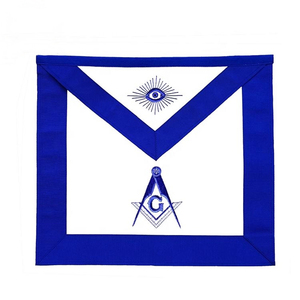 High-Quality Hand-Embroidered Masonic Regalia Apron | Premium Bullion Wire Craftsmanship | Customizable Pakistan Manufacturer - Product Image 1