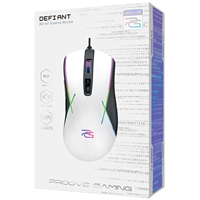 Souris de jeu filaire avec éclairage RGB, souris de jeu Proove Defiant pour PC gamer, vente en gros