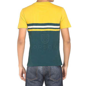 Dernier modèle T-shirt durable à séchage rapide pour homme Couleur unie 100% coton Vêtements d'extérieur Couleurs et logo personnalisés Haute qualité - Product Image 3