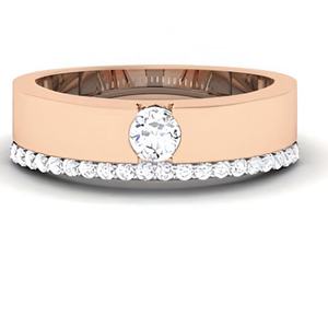 Bague de luxe en or 14K 18K diamant naturel IGI GIA bijoux de fiançailles certifiés de haute qualité pour les femmes - Product Image 5