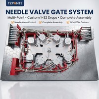 Système de gaine à chaud multi-points personnalisé avec vanne à aiguille, ensemble complet de collecteur de gaine à chaud pour moule de moulage par injection plastique
