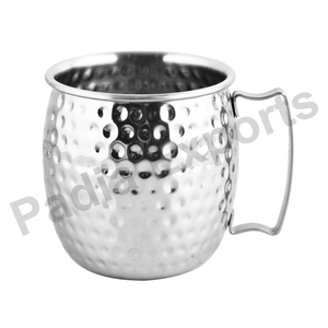 Hammered Moscow Mule Mug Finish Drinkware para cócteles y entretenimiento - Product Image 2