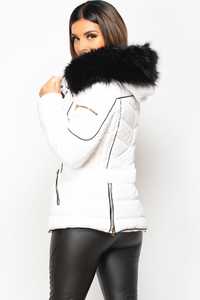 Chaqueta acolchada de diseño personalizado para mujer 2023, la mejor calidad, ropa de abrigo de temporada de invierno a la moda, suministro al por mayor - Product Image 3