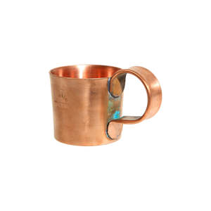 Indian Manufacturer Drink <b>Mug</b> Pure Copper With <b>large</b> Handle Small Size Copper Beer <b>Mug</b> - Product Image 1