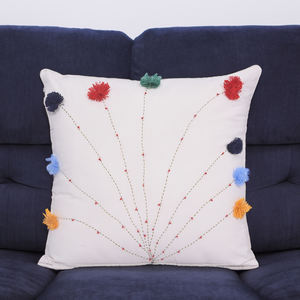 Funda de cojín Premium de algodón 100% con estampado de otoño, funda de almohada, tono amarillo, nuevo diseño para uso doméstico y hotelero, tendencia - Product Image 1