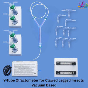 เครื่องวัดกลิ่นแบบสุญญากาศสำหรับแมลงที่มีขากรงเล็บ - แบบท่อรูปตัว Y - Product Image 1