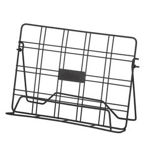 Soporte para libros de Metal y hierro con revestimiento blanco, para el hogar, oficina, sala de estar, decoración de escritorio, soporte para libros hecho a mano - Product Image 2