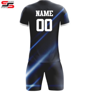 Vente en gros de maillots de football pour enfants, ensemble d'uniformes de football en polyester personnalisés, uniformes de football d'entraînement respirants pour garçons - Product Image 6