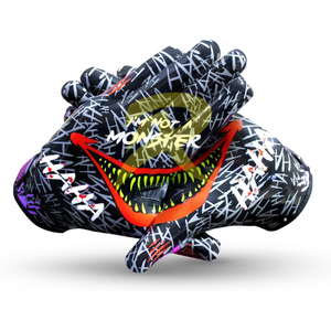 Guantes de Fútbol Americano de Cuero Cómodos al por Mayor con Diseño Personalizado, Guantes de Portero con Palma de Silicona Adhesiva - Product Image 6