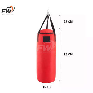 Saco de boxeo hecho a medida a precio económico, saco de boxeo profesional de alta calidad con logo impreso, el más vendido. - Product Image 2