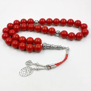 Resina ORACIÓN TASBIH ESPIRITUAL MINDFULNESS SLAMIC EID REGALOS HERRAMIENTA DE ORACIÓN Oración Misbah33 Cuentas musulmán Mast Khan Islámico Eid tesbih - Product Image 6