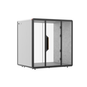 Cabina Telefónica y de Reuniones Insonorizada para Oficina con Iluminación LED, Ventilación y Conexión de Energía para Uso Doméstico - Product Image 4