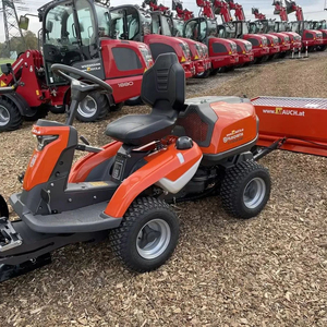 Tondeuse à gazon de jardin Husqvarna R 316TsX AWD d'occasion Vente en gros d'une puissante machine commerciale de coupe d'herbe d'équitation Outils agricoles - Product Image 5