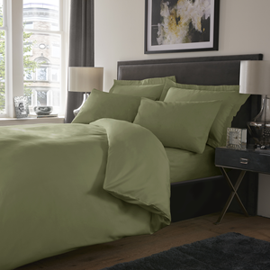 Ensemble de draps en coton uni 400 fils, taille King, 4 pièces, utilisation hôtelière, toutes saisons, doux pour la peau, respirant et lavable - Product Image 6