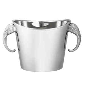 Gold Color Metal Casted Aluminum Ice <b>Bucket</b> Insulated for Longer Retention for Parties Premium Ice <b>Bucket</b> <b>Drink</b> Accessory - Product Image 1
