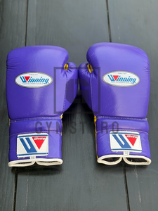 ถุงมือชกมวยหนังแท้แบบมืออาชีพ คุณภาพสูง สำหรับฝึกซ้อมและแข่งขัน  สามารถเลือกสีได้ตามต้องการ - Product Image 4