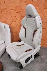 Asientos Deportivos Modernos de Lujo en Fibra de Carbono para BMW M8 M3 M2 M4 M5, Cuero Impermeable, Personalizables, Garantía de 2 Años - Product Image 2