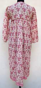 2023 collection en gros cravate teinture longue caftan col en v demi-manches rayonne tissu robe ample avec fente latérale printemps caftans - Product Image 2