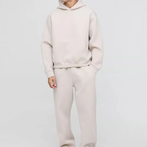 ชุดวอร์มแบบสวมหัวมีฮู้ดไซส์ใหญ่พิเศษชุดวอร์มแบบลำลองระบายอากาศได้คุณภาพสูงแบบกำหนดเอง - Product Image 1