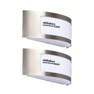 โคมไฟติดผนังเหล็กทรงครึ่งวงกลม ประเภทสินค้า ไม่รวมหลอดไฟ - Product Image 2