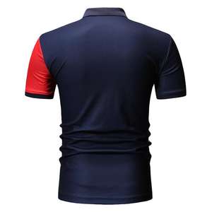 Polo de alta calidad para hombre, diseño de camiseta al por mayor, Polo de golf de punto de algodón 100% personalizado para hombre, camisetas con logotipo bordado, 2017 - Product Image 4