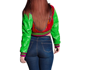 2026 High Quality Wool Varsity Jacket Custom Logo Embroidery Design Cropped Baseball Jacket - Product Image 6